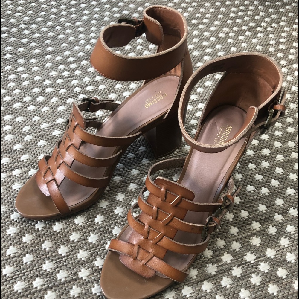 Mossimo brand heeled sandals NWOT size 10